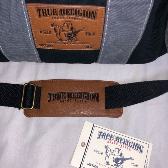 True Religion Canvas Duffle Bag - Picture 2 of 5